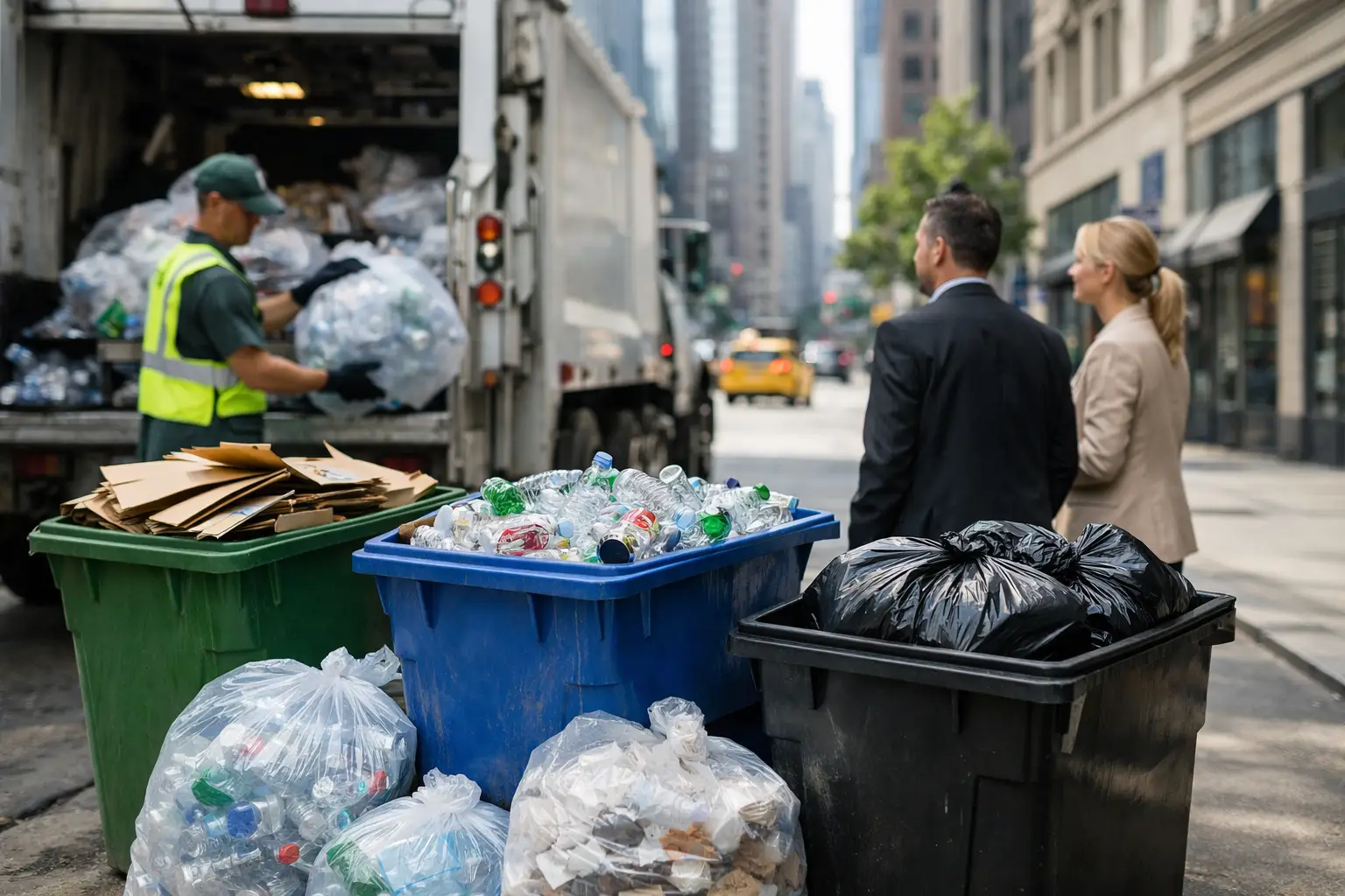 Commercial Recycling Service NYC for Businesses