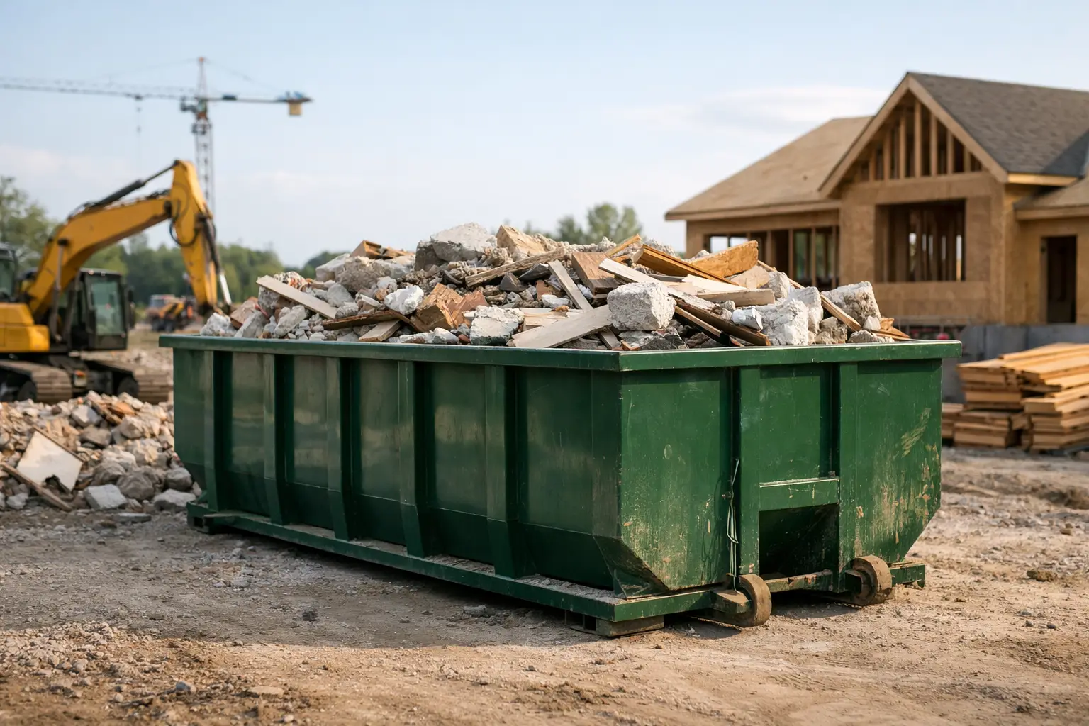 Dumpster Rental for Construction Debris