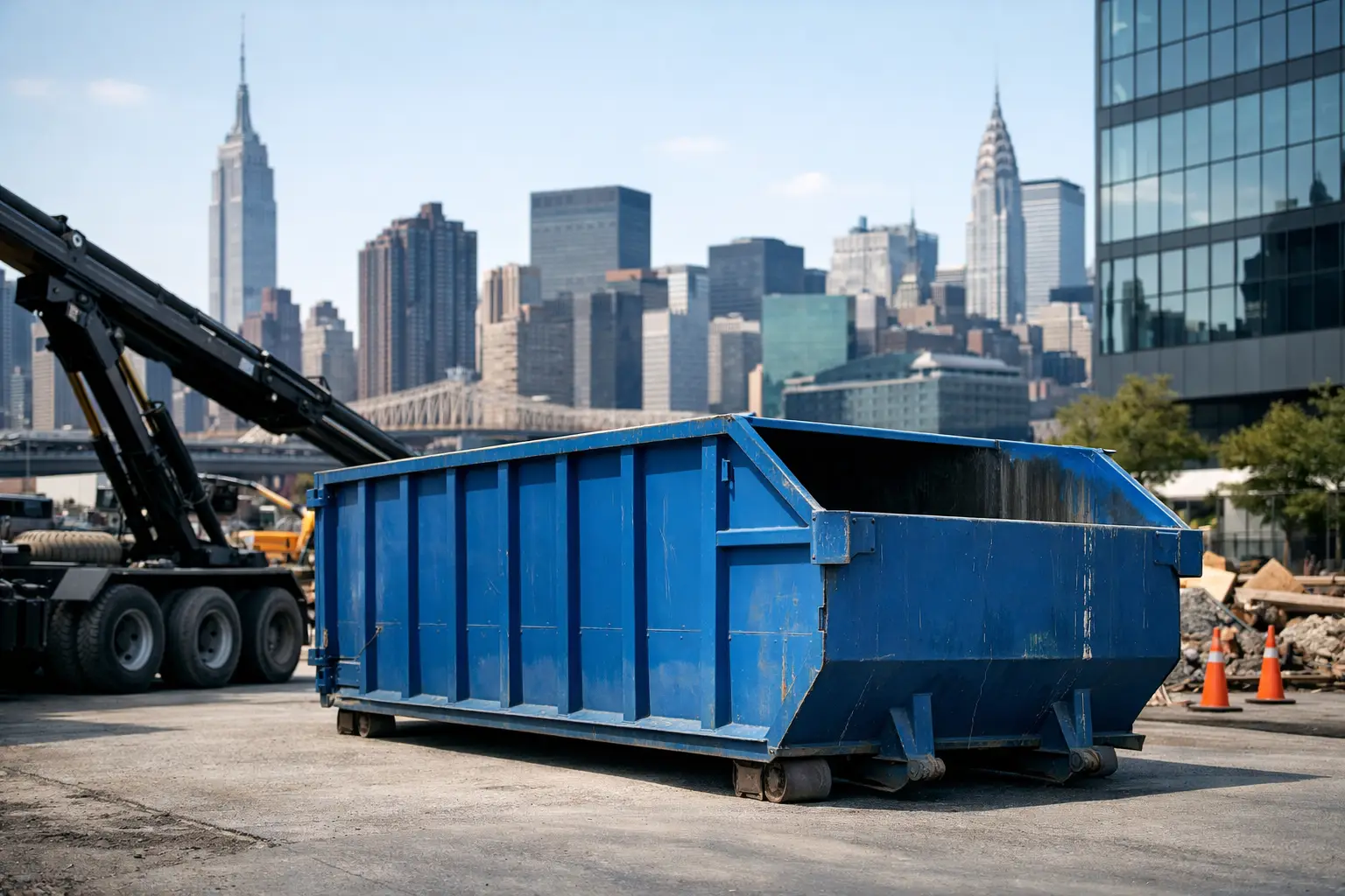 Roll Off Container Rental NYC for Business