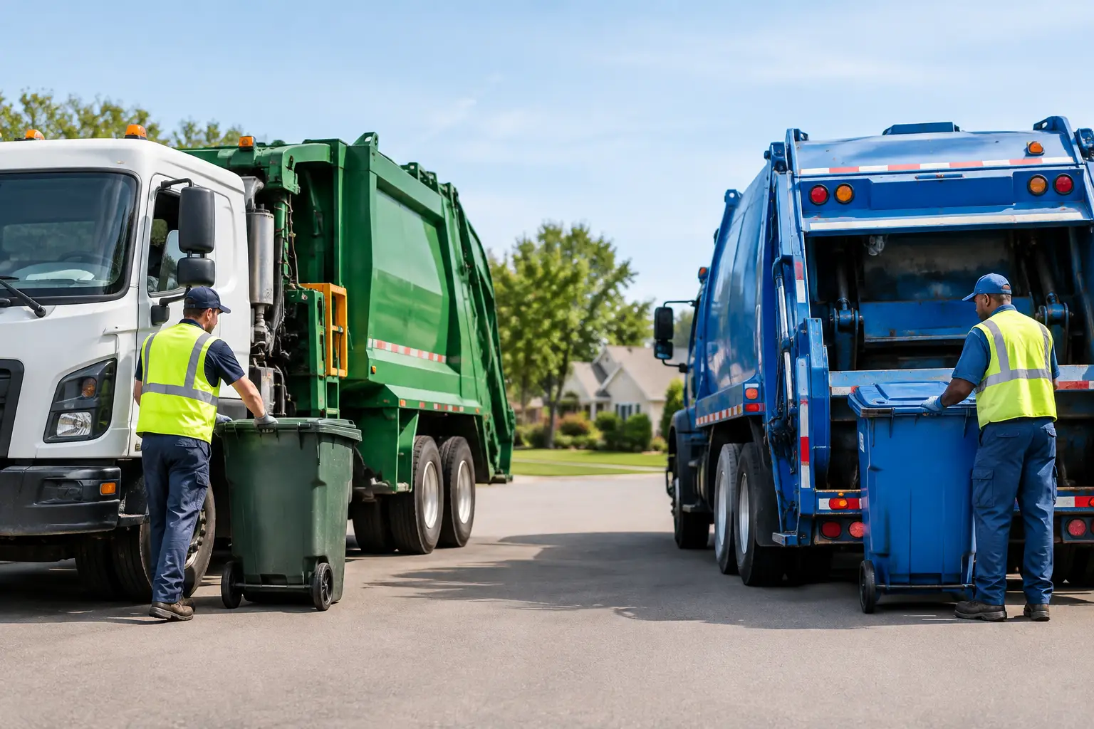 Private Hauler Versus Municipal Collection Compared