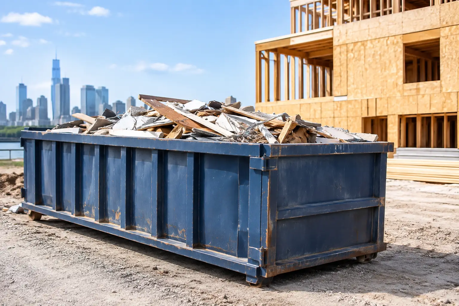 Top Construction Debris Containers for NY Jobs